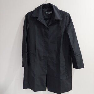 Teenflo Maurice Tarica Black Trench/Pea Coat Light Weight (Size 12)